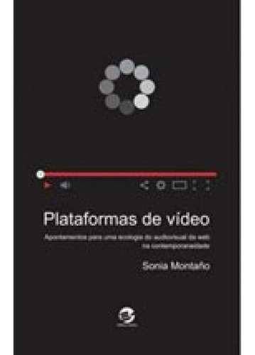 Plataformas De Vídeo: Apontamentos Para Uma Ecologia Do Audiovisual Da Web Na Contemporaneidade, De Montaño, Sonia. Editora Sulina, Capa Mole, Edição 1ª Edição - 2016 Em Português