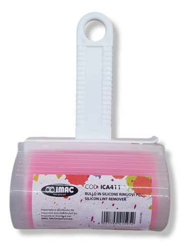 Rodillo Quita Pelo Y Pelusa P/ropa Lavable Color Rosa claro