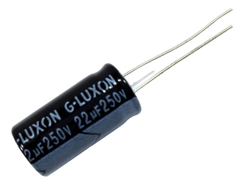 10 Capacitor Eletrolítico 22uf 250v 105°c (driver)