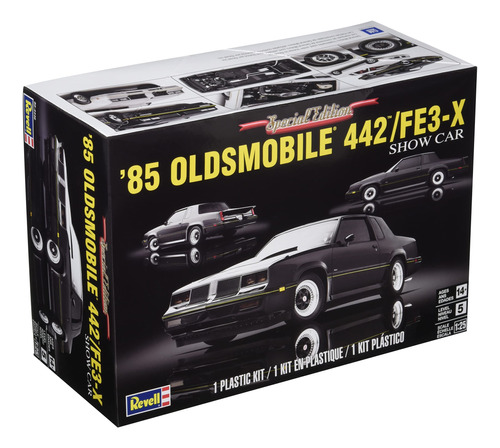 Revell 1/25 85 Oldsmobile 442/fe3-x Show Car Kit De Modelo .