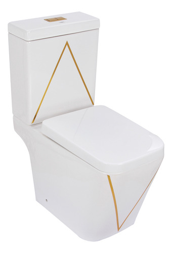 Vaso Sanitário Confort Plus Gold Line - Caixa Acoplada