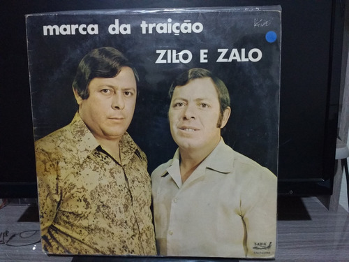 Lp Zilo & Zalo A Marca Da Traição---cód--02