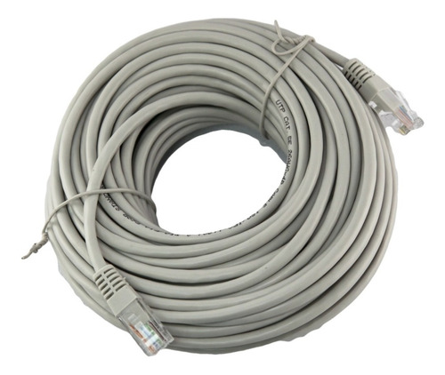 Cable De Red 30 Mts Patch Cord Derecho Utp Cat.5e Rj45 Htec