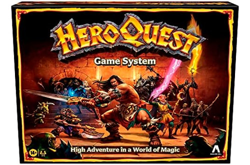 Sistema De Juego Hasbro Gaming Avalon Hill Heroquest, Fantas