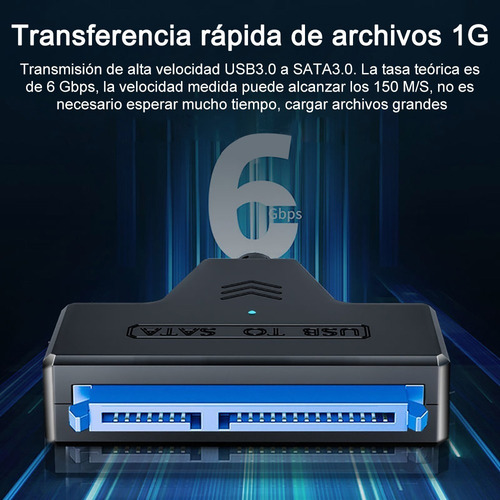 X Cable Adaptador Usb 3.0 A Sata 2.5 Para Discos Duros