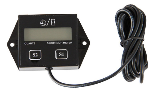 . Tacómetro / Medidor De Horas Digital Lcd Rpm Motocicleta