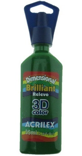 Pintura Dimensional Acrilex 3d Color Brillante 