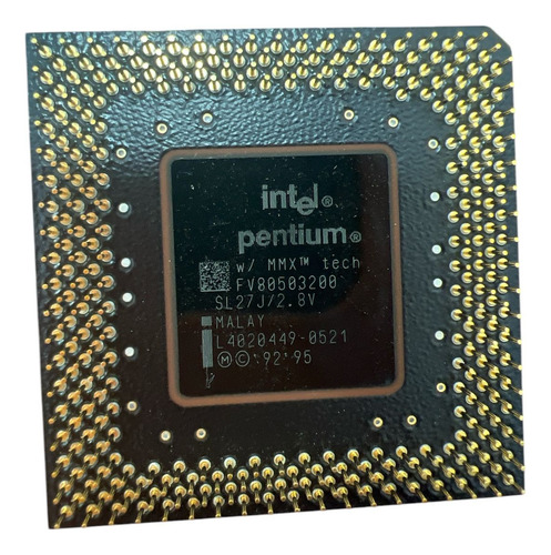 Microprocesador Usado Pentium Mmx, L4020449-0521 Intel (Usado)