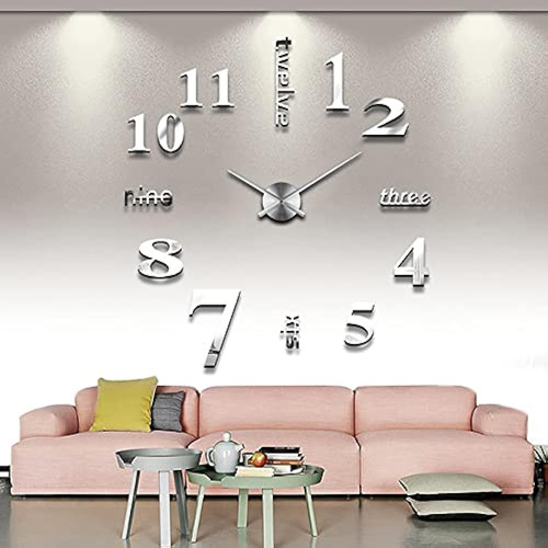 Vinjoyce 3d Diy Relojes De Pared Grandes Para Decoración De 