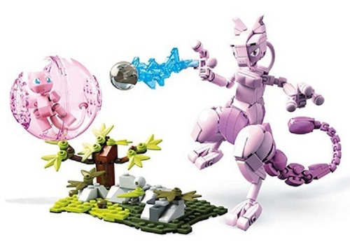 Mew Vs Mewtwo Pokemon Mega Construx Envio Gratis