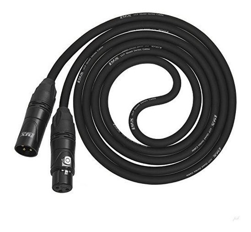 Cable Xlr 4-conductor Estrella Quad 6ft.