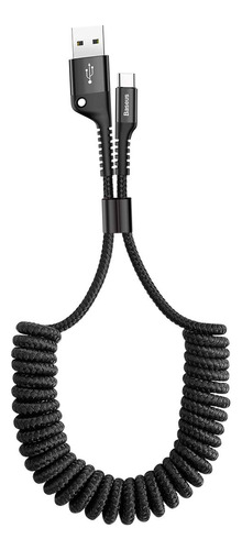 Baseus Cable Usb Tipo C Para Automóvil, Cable Retráctil (3 P