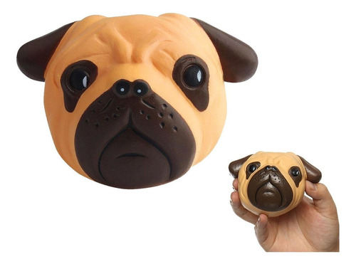 Squishy Squishie Anti Estres Pastel Torta Perro Bulldog Oso