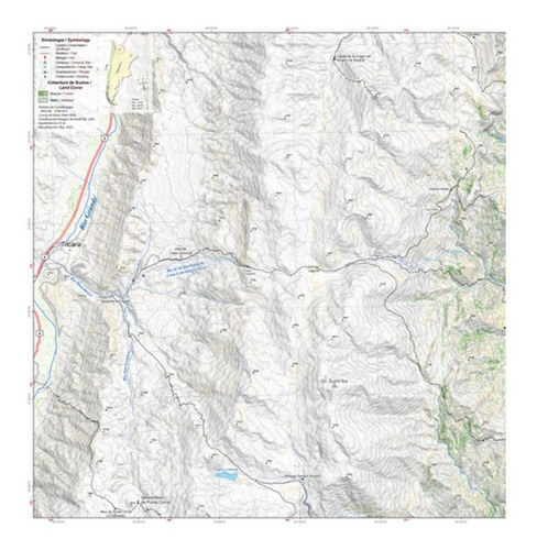 Imagen 3 de 5 de Mapa Topográfico: Tilcara A San Francisco