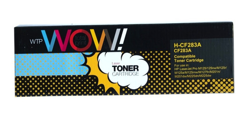 Toner Alternativo Para Hp Cf283a 283a 83a M125 127 225