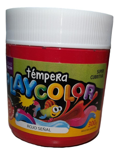 Tempera Playcolor Pote 300gr