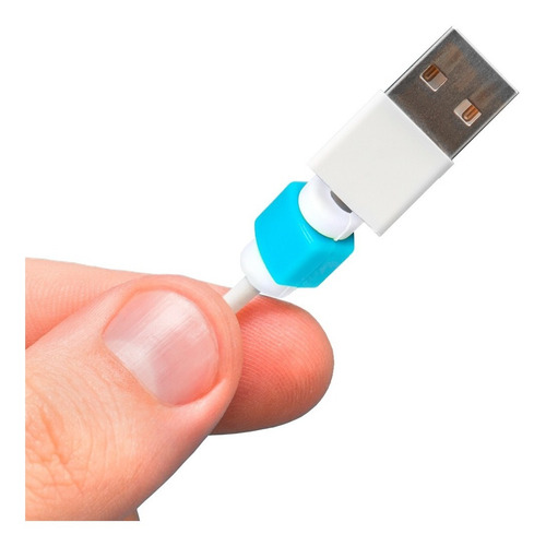 Paquete De 10 Protector Para Cable Usb De iPhone / Mayoreo
