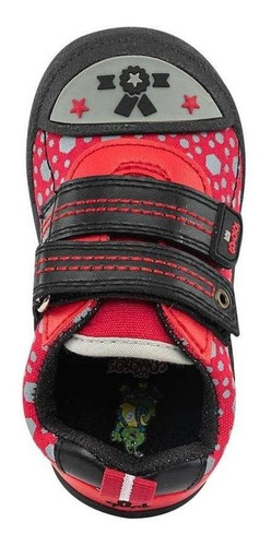 Imagen 4 de 6 de Tenis Malek Rojo Para Niño Los Gomosos