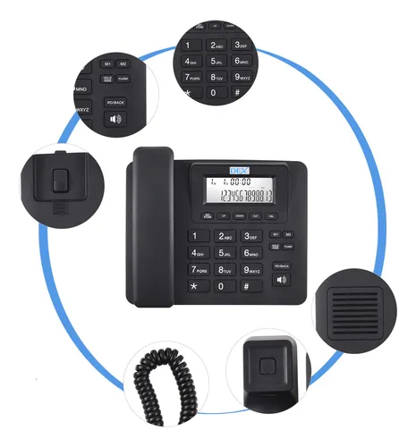 Telephone Sets 8-ring Memory Bisofice One Office Desk
