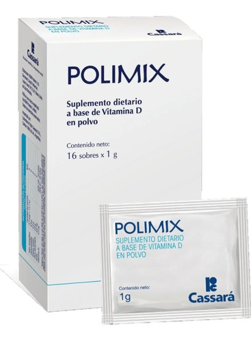 Polimix Probiótico Prebiótico 7 Cepas Prebióticas 16 Sobres