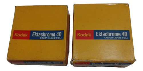 2 Rollos Kodak Ektachrome 40 Super 8