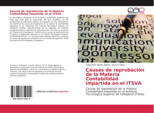 Libro: Causas De Reprobación De La Materia Contabilidad Impa