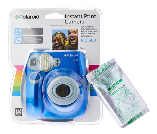 Câmera Polaroid Instantânea Com Filme 10 Poses Polpic300