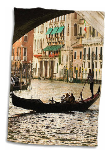 3d Rose Gondola Under The Rialto Bridgeveniceitalyeu16 ...