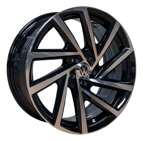 Rines 18 5-112 Jetta Mk6 Mk7 Golf Gti Passat Bora Tiguan 2pz Negro