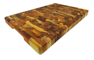Stolf tábua madeira teca invertida multiuso 44x29x3,2cm