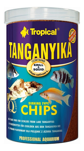 Alimento Tropical Tanganyika Chips 130gr Peces Ciclidos