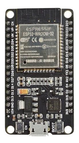 Placa Desarrollo Espressif Esp32 Ch9102x Wifi Bt Dual Core 