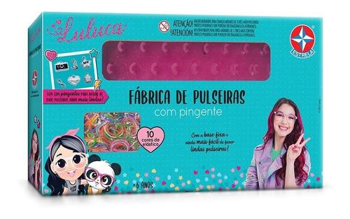 Fábrica De Pulseiras Da Luluca Infantil Menina - Estrela