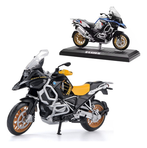 Bmw R1250 Gs Miniatura Metal Motocicletas De Turismo 1/12