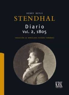 Libro Stendhal Diario Vol 2âº 1805