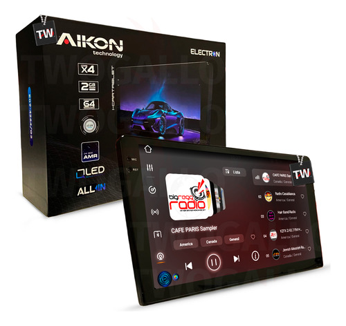 Multimidia Honda City 2015-2021 Comando Voz Carplay Gps 9p