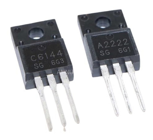 5 Pares De Transistores A2222 Y C6144 Nuevos 