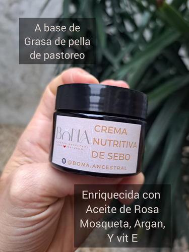 Crema De Sebo- Tallow -grasa De Res- Hidratante- Anti Age Todo Tipo De Piel Noche