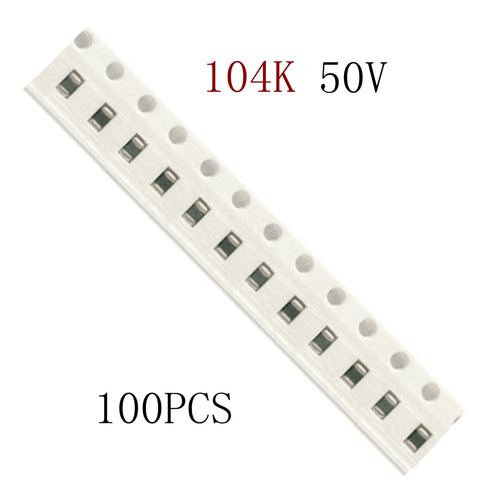 100 Unids Smd 0805 Condensadores De Chip De Cerámica 