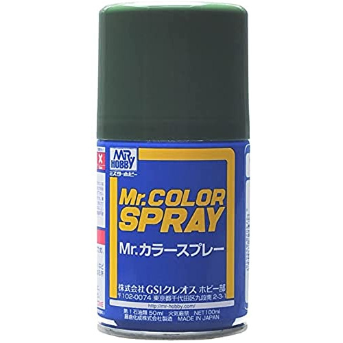 Spray Mr. Color Semi Gloss 100ml, Verde Ija