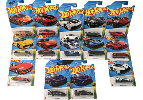 Hot Wheels Hw Exotics Serie 2023 Sth Set Coleccion Exotico