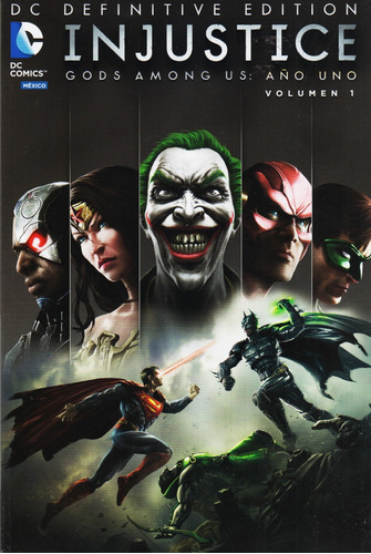 Comic Dc Injustice Año Uno Completo Dos Tomos Gods Among Us