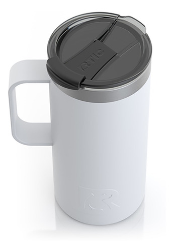 Imagen 3 de 9 de Taza Térmica De Viaje Rtic Chalk Matte Con Tapa, 16 Oz Pc