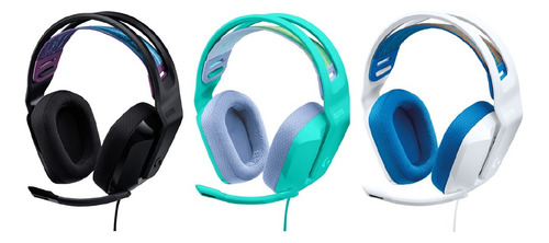 Imagen 5 de 6 de Auriculares Logitech G335 Gamer Microfono 3,5 Mm Blanco