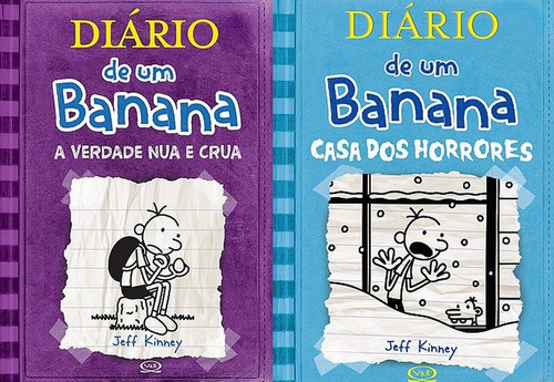 Diário De Um Banana Volumes 5 E 6 Capa Dura -  Jeff Kenney