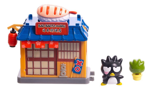 Hello Kitty Casita Miniatura Con Accesorios Hello Sanrio