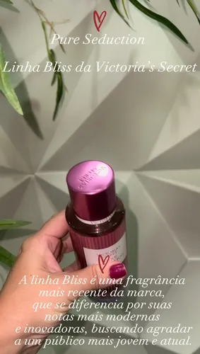 Perfume Victoria's Secret Pure Seduction Bliss Mist | Parcelamento