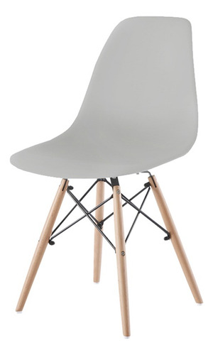 Comedor Eames De 100 Cm Cristal Con 4 Sillas - De Remate!