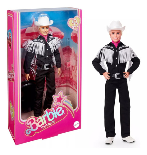 Barbie Ken Movie Filme Cowboy Western Signature