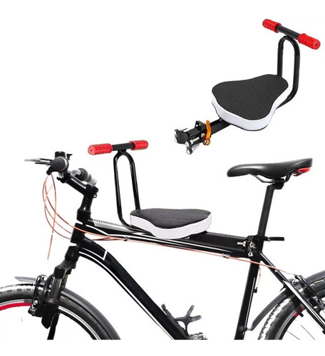 Silla Asiento De Bicicleta Frontal Delantera Para Niños.